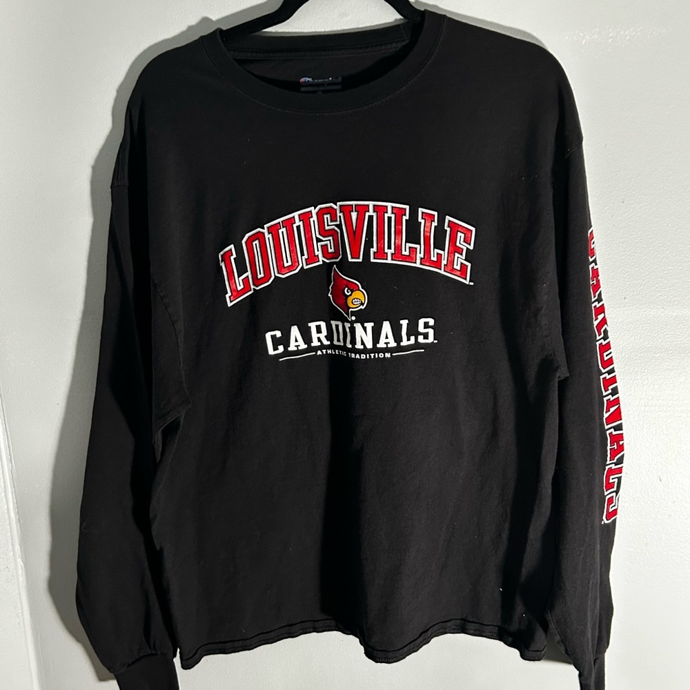 Champion Black Long Sleeve Shirt